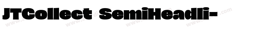 JTCollect SemiHeadli字体转换